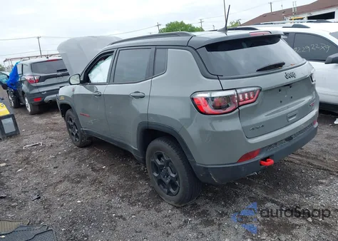 2023 Jeep Compass Trailhawk из США, поврежденный, VIN 3C4NJDDNXPT562694